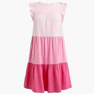 J Crew Factory Linen Blend Dress | Size 2